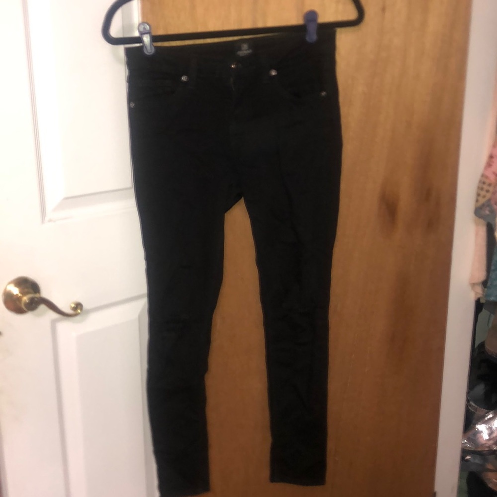 Just Black black skinny jeans